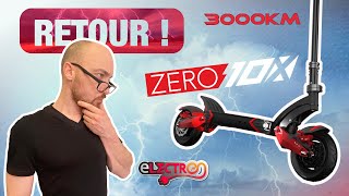3000KM en Zero 10x retour essai fiabilité trottinette électrique puissante freestyle zéro 10 x test