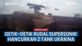 ATGM 'Shturm' Rusia Menangkis Upaya Serangan Balasan Ukraina di Svatovo