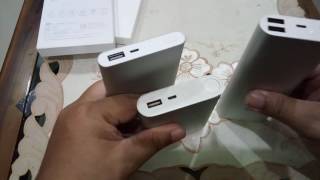 Powerbank Xiaomi 10000mAh vs 10400mAh vs 16000mAh
