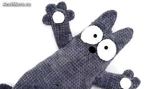 Амигуруми: схема Кота Саймона. Игрушки вязаные крючком - Free crochet patterns.