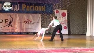 Акробатический номер Маргариты Олейник