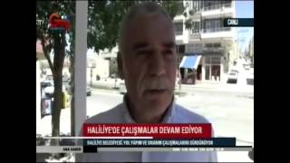 11 Temmuz'da Ana Haber Bültenlerinde Haliliye Belediyesi