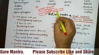 STATE VERBS & ACTION VERBS