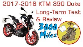 KTM 390 Duke - Long Term Test & Review 3000 miles