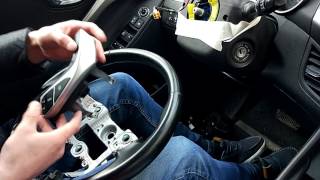 Установка  круиз-контроль на Hyundai Elantra  2012г