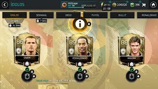 FIFA MOBILE - COMO PEGAR OS 3 ICONS/RONALDINHO/MALDINI/OWEN