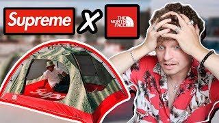 DAS 350€ SUPREME x TNF ZELT!?
