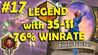 Token Druid vs Even Warlock #17 (76% winrate)