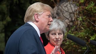 Donald Trump, Theresa May appear amid tensions: full news conference