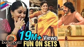 Baahubali 2 FUN ON SETS | Prabhas | Anushka | Rana | SS Rajamouli | Baahubali 2 Full Movie | #Saaho
