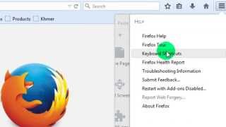 mozilla firefox shortcuts key