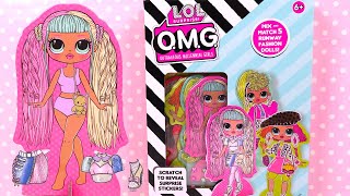 Poupées LOL OMG à Habiller Fashion Dress Up Vêtements et Accessoires