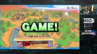 Ryuunake (Mario) vs Jegibob (Wii Fit Trainer) - Winners Bracket - SSB4 Weekly #39