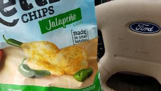 Aldi Brand Clancys Jalapeno Kettle Chips I give it a C