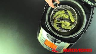 Мультиварка REDMOND RMC M4502 Тигровые креветки во фритюре
