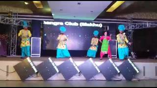 punjabi lok rang bhangha club makhu