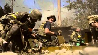АТО Ексклюзивное видео с Донецка Українські Хлопці