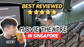 We went to the BEST REVIEWED MOVIE THEATRE in Singapore (OMG SO COOL!)