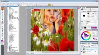 Как создать рамку для фотографии в Artweaver