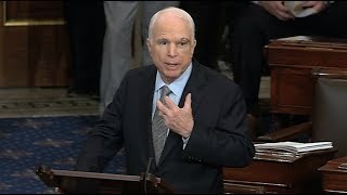 JOHN MCCAIN WILL MISS TAX VOTE! FLIES HOME TO ARIZONA