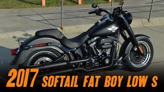 2017 Harley-Davidson® FLSTFBS - Fat Boy® S Black Denim
