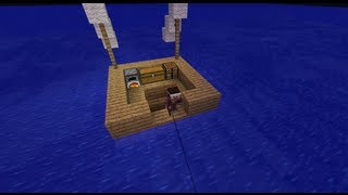 (minecraft) ztroskotanec 1.díl