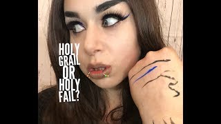Kat Von D Ink Well Liner Live Review and Demo | Two-Tone Winged Eyeliner | Talking about my divorce