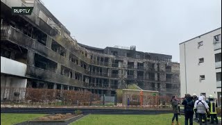Live from Essen following massive fire