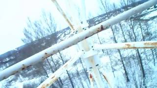 Залезли на вышку в деревне! Нас могла увидеть охрана!!!!!
