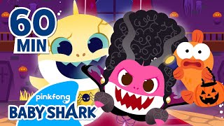 BOO! Ghost Baby Shark Doo Doo Doo | +Compilation | Halloween for Kids 