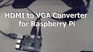 HDMI to VGA Converter