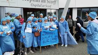 23 Septembre 2019 :Mobilisation des infirmer(e)s de bloc opératoire