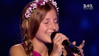 Руслана Мороз "Suus" – выбор вслепую – Голос. Дети 3 сезон