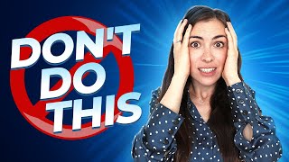 Top 7 things NOT to do when starting a business in 2020