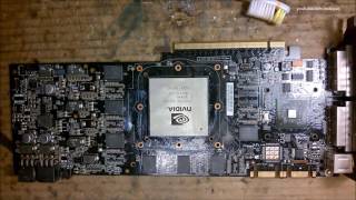 Недоремонт MSI GTX 260 (пропайка GPU)
