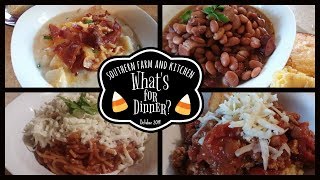 What's For Dinner ? Real Life Family Meals ? Southern Farm and Kitchen