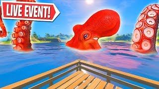 ?NEW? KRAKEN EVENT HAPPENING NOW FORTNITE CHAPTER 2 SEASON 11 EVENT LIVE IN HINDI