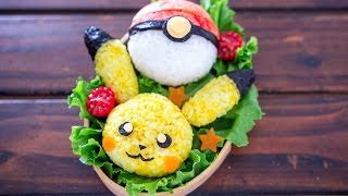 POKEMON飯糰做法/Pokemon rice balls《MASAの料理ABC》