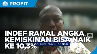 INDEF: BBM Naik, Angka Kemiskinan Bisa Naik ke 10,3%