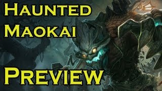 League of Legends - Haunted Maokai Skin Spotlight Gameplay Teaser
