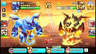 Dragon City: Ice Titan Dragon | NEW League Battle 400 [MAX LEVEL] ?