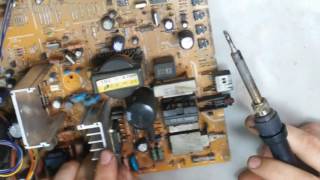 goldstar cf-20a90y (шасси МС-41А) не включается (снова конденсаторы)