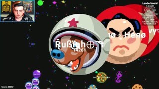 LA PARTIDA MAS RARA!! | Agar.io | Rubinho vlc