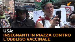 #USA: insegnanti in #piazza contro l'obbligo vaccinale
