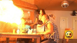 Accident At The Coffee Shop - Crazy TV Pranks