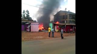Angry Women In Kiambu Ruaka Just Burnt A Famous Alchol Den "Kwa Musa"
