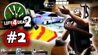 GAS GATHERERS! - Left 4 Dead 2: DEAD CENTER - Part 2 [Funny]