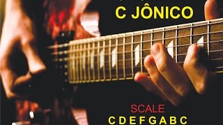 Backing Track - C Major ( ionian ) /  Dó maior (Jonico)