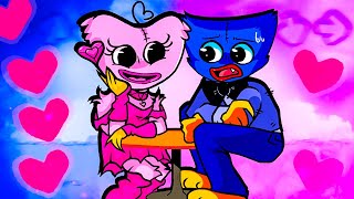 Свидание Хагги Вагги и Кисси Мисси во Friday Night Funkin VS Kissy And Huggy Date week (reskin)