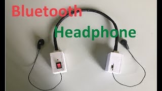 How to Make Wireless Headphones || Bluetooth Headphones at Home